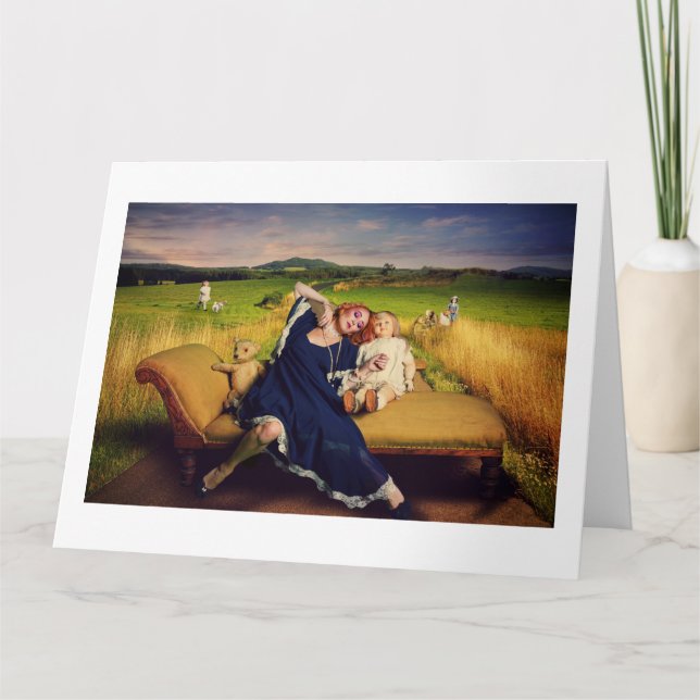 The dream - surreal toys any occasion or birthday card (Front)