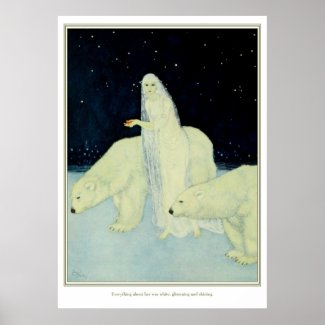 The Dreamer of Dreams: White, Glistening & Shining Poster