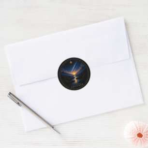 The Dreamer Pisces Archetype Round Sticker