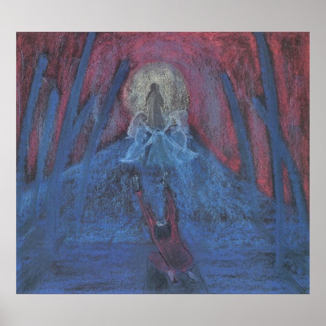 The dreaming boy by Walter Gramatte Poster (Front)