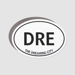 The Dreaming City Car Magnet