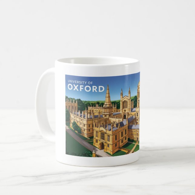 The Dreaming Spires of Oxford  Coffee Mug (Front Left)