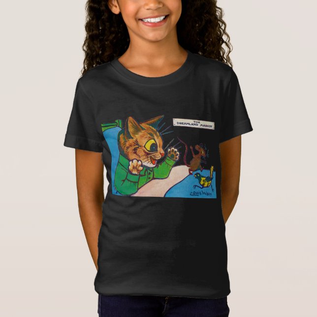 The Dreamland Mascot, Louis Wain T-Shirt (Front)