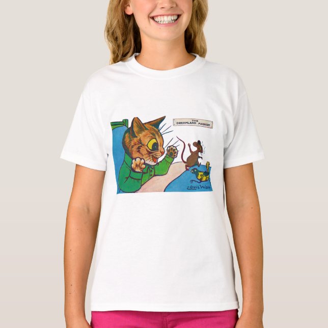 The Dreamland Mascot, Louis Wain T-Shirt (Front)