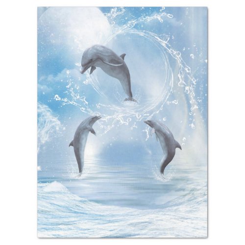 The Dreams Of Dolphins Tissue Paper