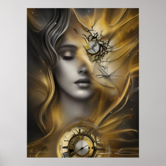 The Dreamtime - AI Fantasy Digital Art Print