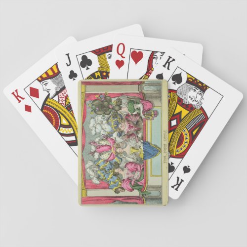 The Dress Circle published by Thomas McLean Lond Poker Cards