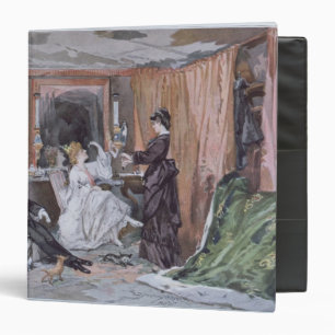 The Dressing Room of Hortense Schneider 3 Ring Binder