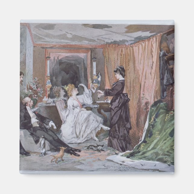 The Dressing Room of Hortense Schneider Magnet (Front)