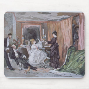 The Dressing Room of Hortense Schneider Mouse Pad