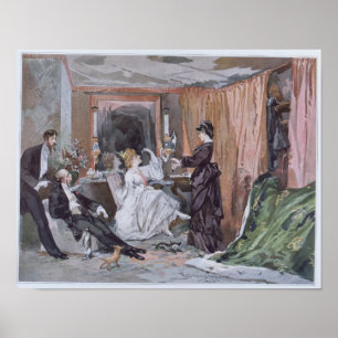 The Dressing Room of Hortense Schneider Poster