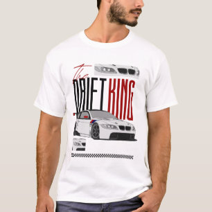 The Drift King - Stylish Racing Car Illustration T-Shirt