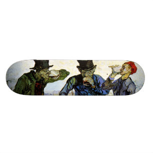 The Drinkers by Vincent van Gogh 1890 Skateboard Deck