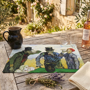 The Drinkers by Vincent van Gogh Cloth Placemat