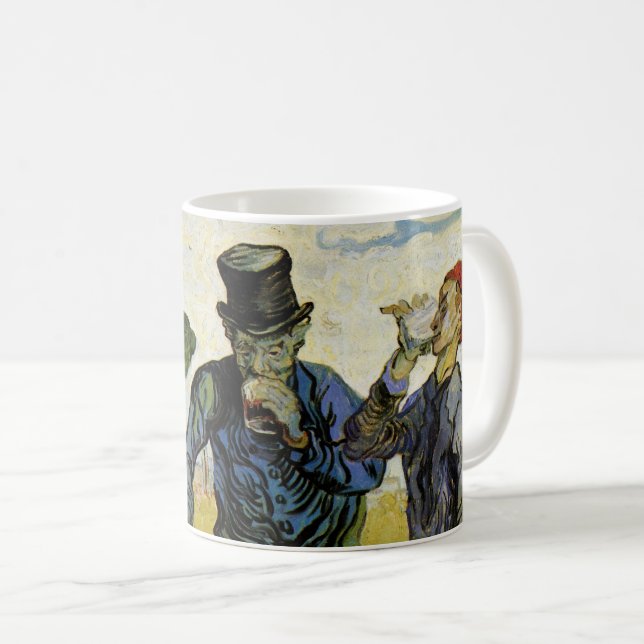 The Drinkers by Vincent van Gogh Coffee Mug (Front Right)
