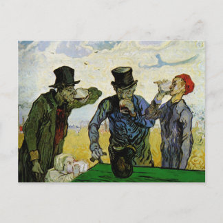 The Drinkers by Vincent van Gogh Postcard