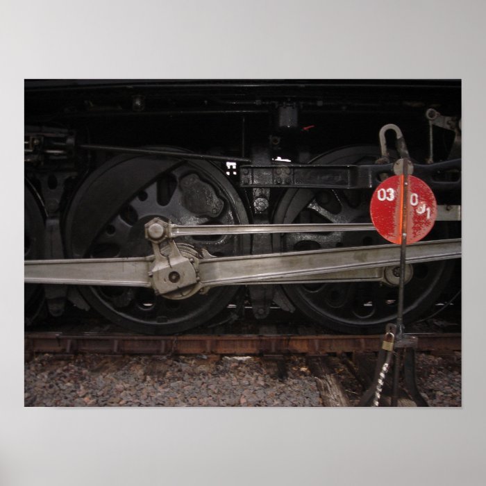 The driving wheels of 844 poster