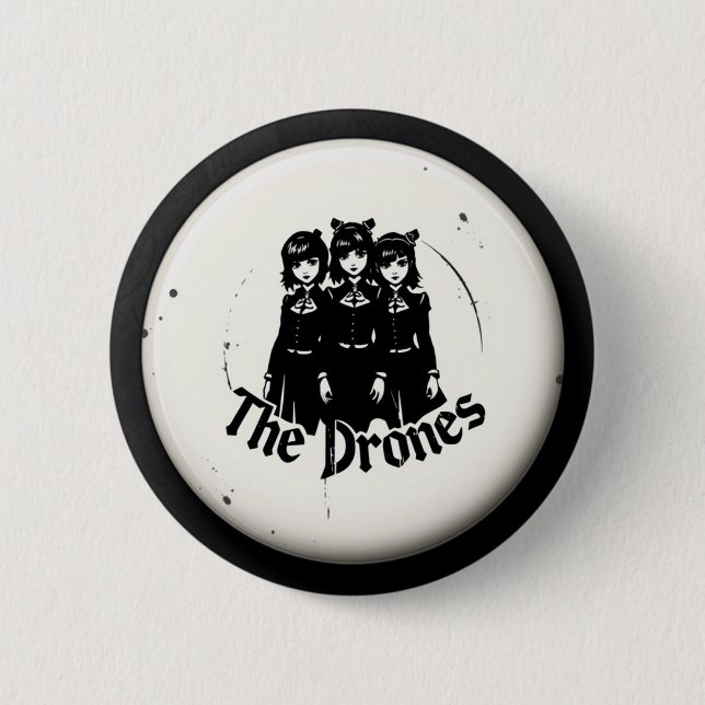 THE DRONES  BUTTON (Front)