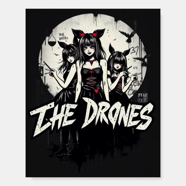 THE DRONES POSTER (Front)