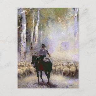 The Drover Postcard