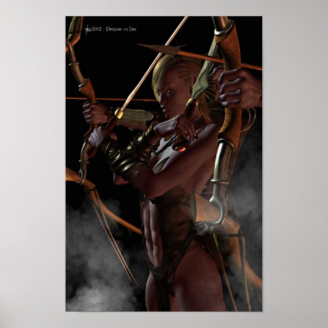 The Drow - Prepare to fire Poster (Front)