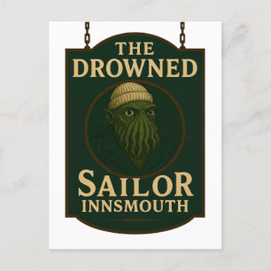 The Drowned Sailor – Innsmouth’s Oldest Seafarer’s Holiday Postcard