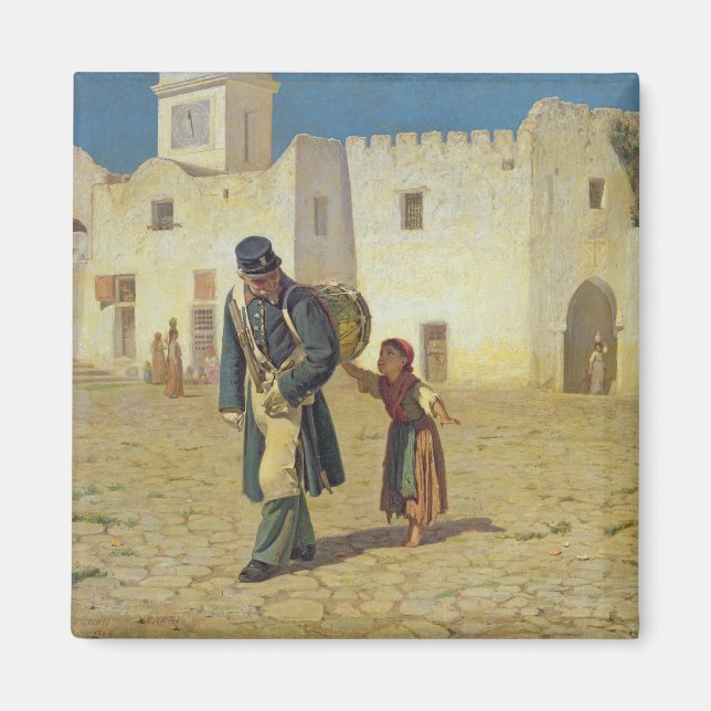 The Drum Beater, 1867 Magnet (Front)