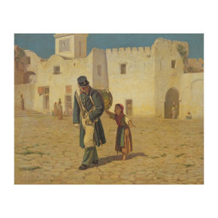 The Drum Beater, 1867 Wood Wall Art