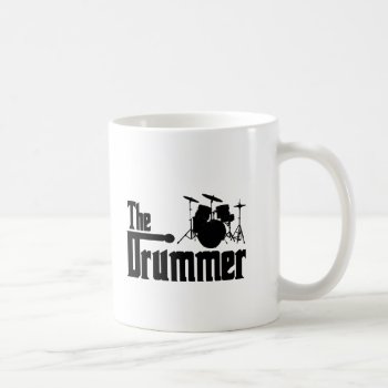 The Drummer Coffee Mug by oldrockerdude at Zazzle