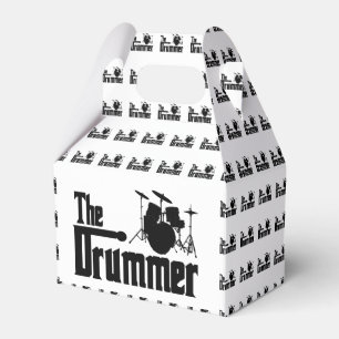 The Drummer Favor Boxes