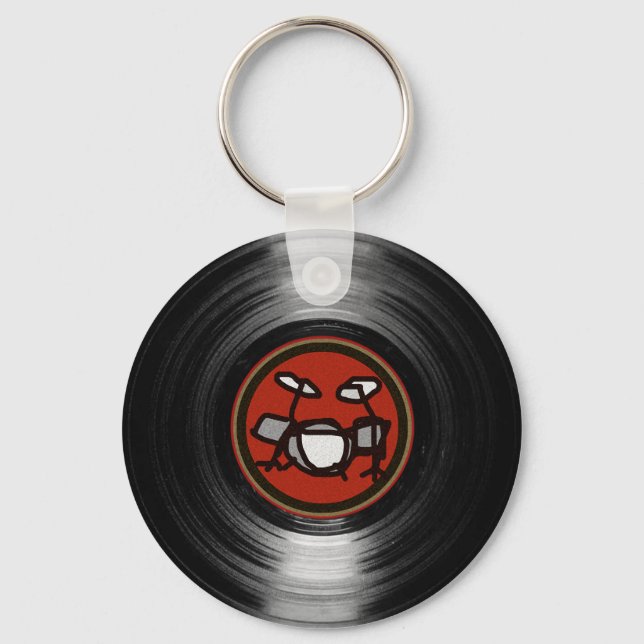 the drummer keys keychain (Front)