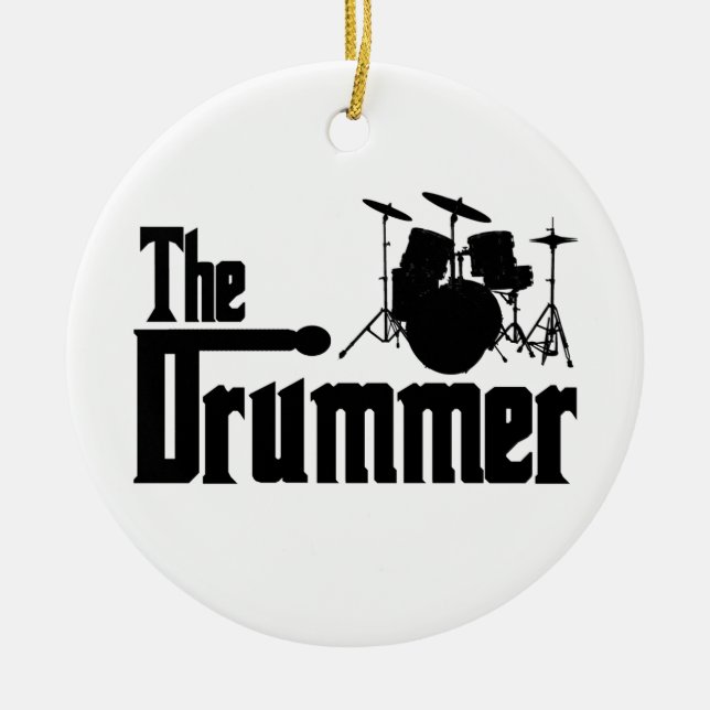 The Drummer Ornament (Front)