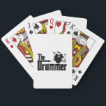 The Drummer Playing Cards<br><div class="desc">The Drummer design.</div>