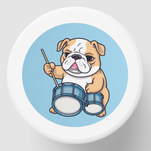The Drumming Bulldog Beats and Bulldog Grooves Mini Candle Favors