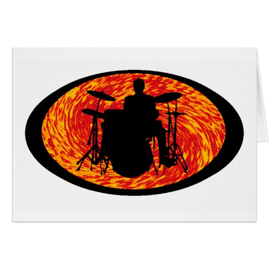 THE DRUMS SUN CARDS (Front Horizontal)