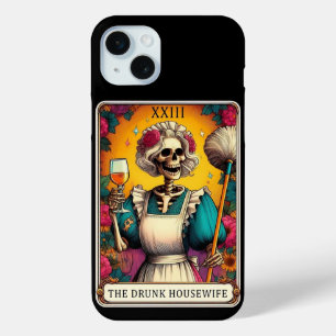 The Drunk Housewife Tarot Card Collection iPhone 15 Plus Case