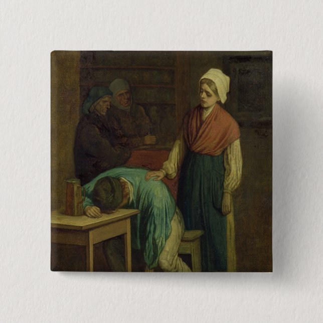 The Drunkard Button (Front)