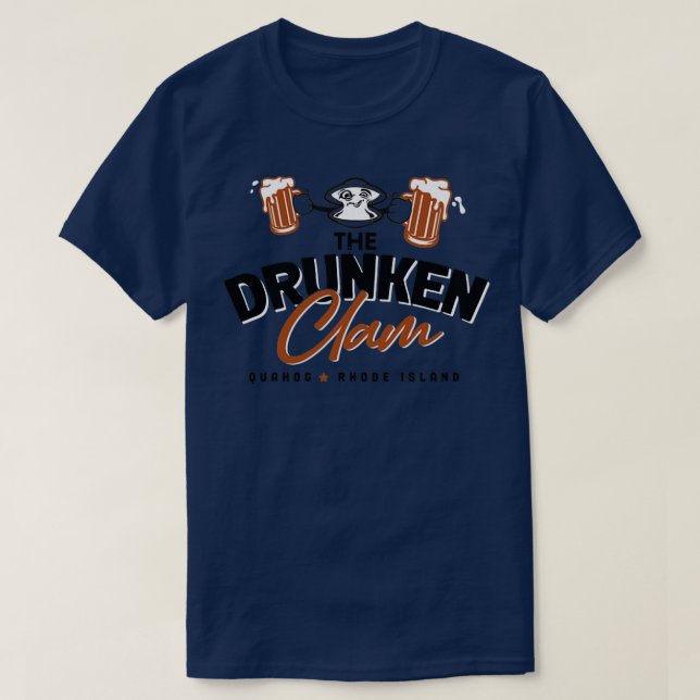 The Drunken Clam T-Shirt (Design Front)