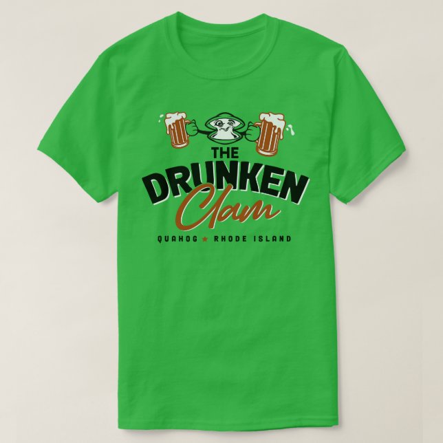 The Drunken Clam T-Shirt (Design Front)
