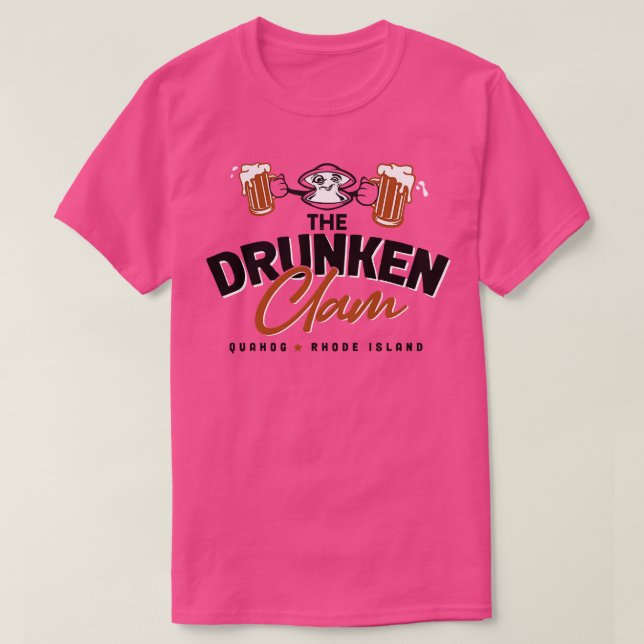 The Drunken Clam T-Shirt (Design Front)