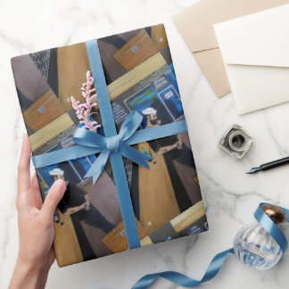 The Drunken Sailor Painting by Alfred Fox Wrapping Paper