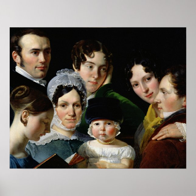 The Dubufe Family in 1820 Poster (Front)