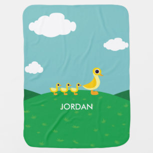 The Duck Family Baby Blanket