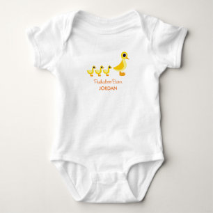 The Duck Family Baby Bodysuit