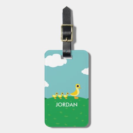 The Duck Family Luggage Tag