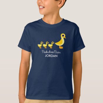 The Duck Family T-shirt by peekaboobarn at Zazzle