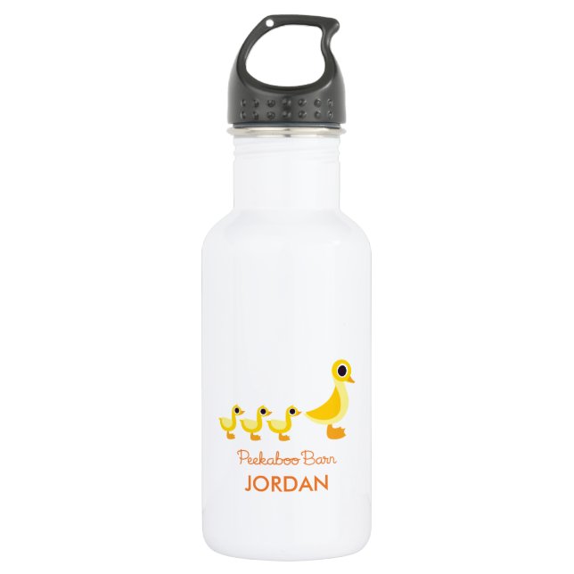 The Duck Family Water Bottle (Front)