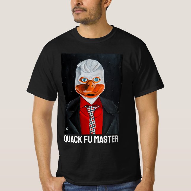 The Duck Painting by Alfred Fox T-Shirt (Front)