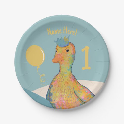 The Duck Paper Plates