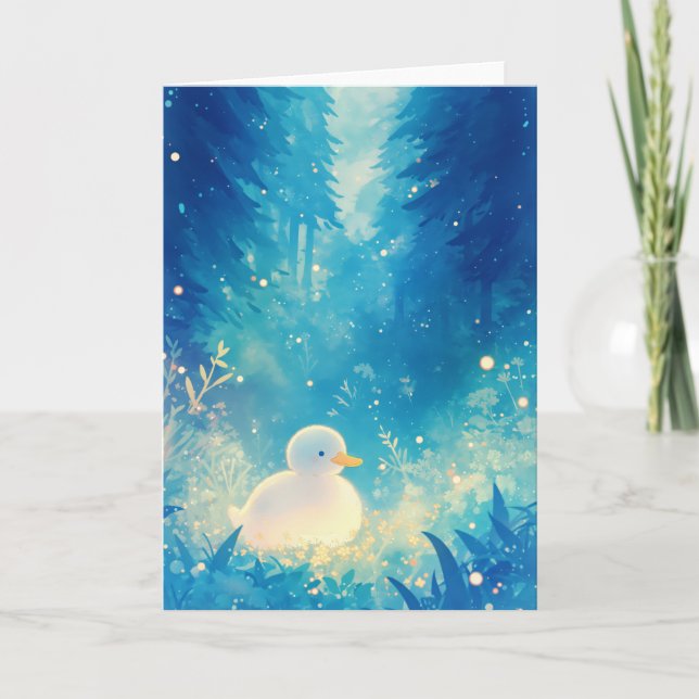 The Duck Peaceful Retreat Card (Front)